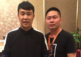 广州恩佐与明星合影